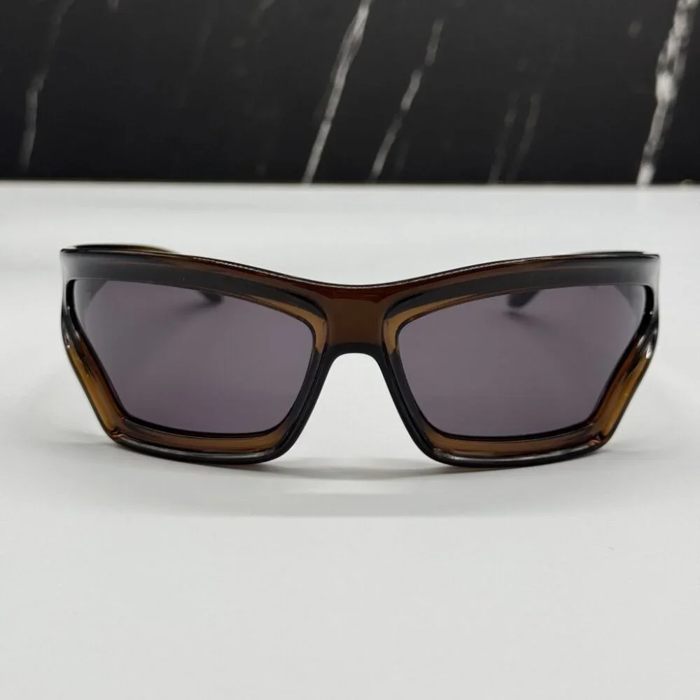 NEW LW40143U 47A LOEWE SUNGLASSES BROWN GREY UNISEX EYEWEAR LOEWE - Picture 2 of 12